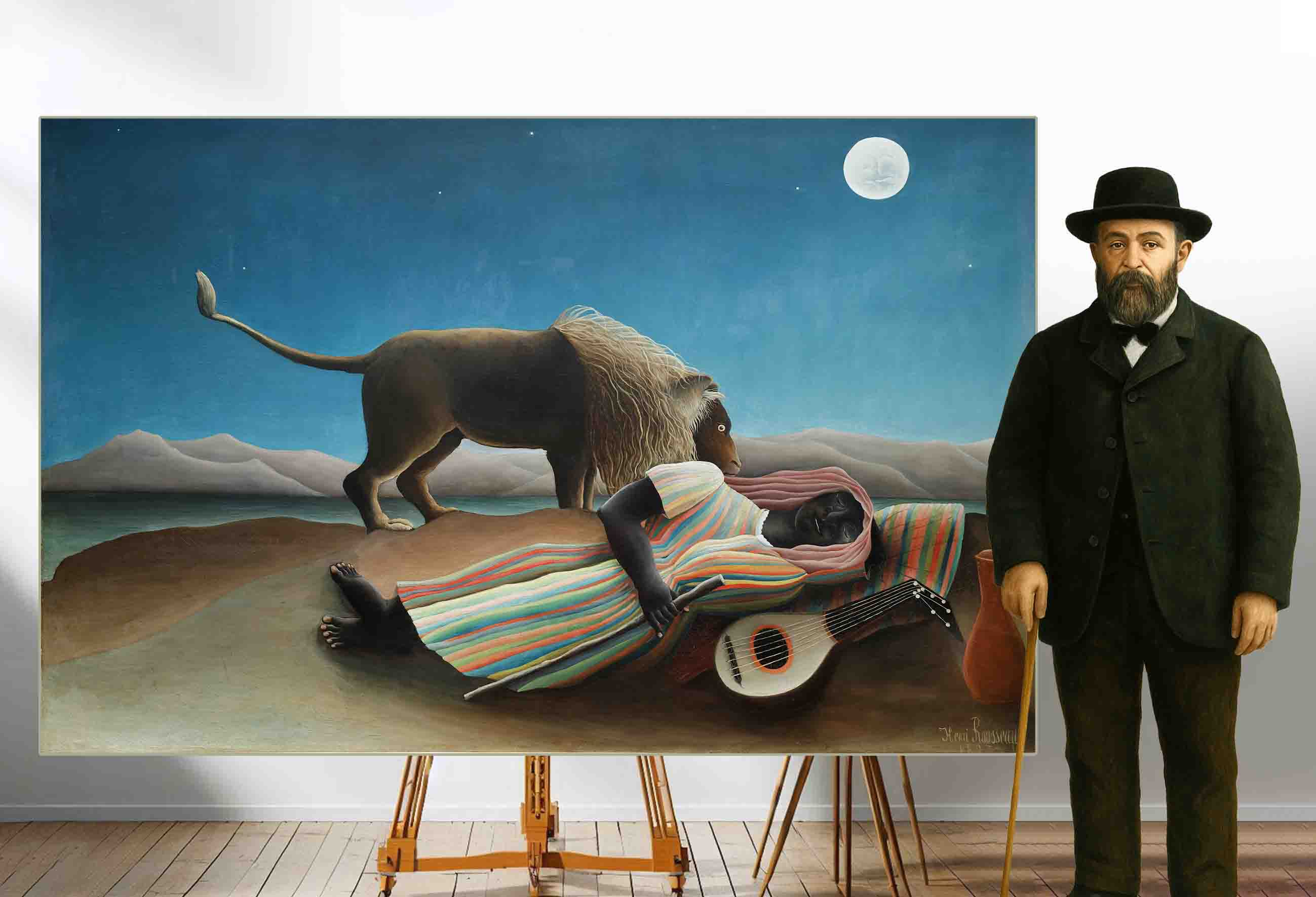 کولی خفته  The Sleeping Gypsy